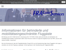 Tablet Screenshot of fracareservices.com